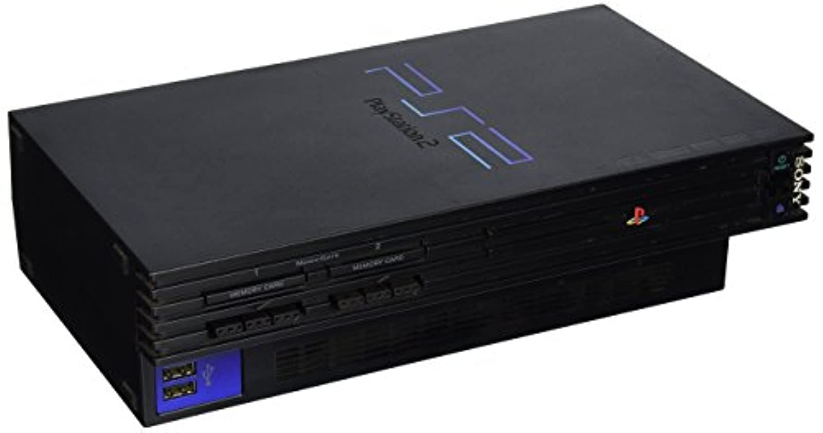 Playstation 2 Console - Black (Renewed)