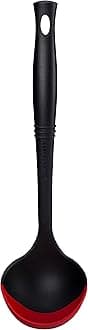 Le Creuset of America Revolution Bi-Material Ladle, Cerise (Cherry Red)