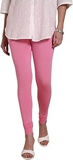 TWIN BIRDS Tailored Cut & Classic Fit Viscose Elastane Fabric Churidar Leggings for Women