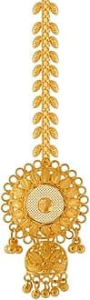 P.C. Chandra Jewellers 22KT Yellow Gold Maang Tika for Women