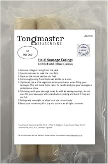 2 x 23mm Halal Collagen Sausage Casings