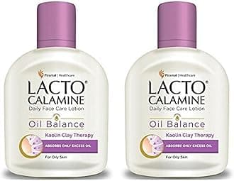 Lacto Calamine Daily Face Care Lotion, Oil Balance for Oily Skin, 120ml (Pack of 2)