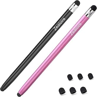 Stylus Pens for Touch Screens, Zealoire 2 in 1 Stylus High Precision Capacitive Stylus for iPad iPhone Tablets Samsung Galaxy All Universal Touch Screen Devices