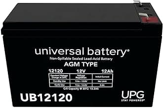 UNIVERSAL POWER UB12120 12V 12AMP BATTERY
