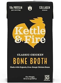 KETTLE & FIRE Organic Classic Chicken Bone Broth, 32 OZ