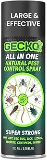 Gecko Pest Control & Insect Repellent Spray (200 ml) | Herbal Formula | Repels Rat, Cockroach, Lizard, Ant, Termite & More | No Kill Just Repel | 200 Ml - FORMULATION 3X