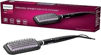 Bhh880, Auto Curler & Heated Straightening Brush, Style Care, BLACK