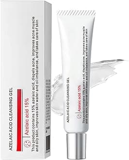 Azelaic Acid 15% Acne Tratment Cream, Acne Cream for Face, Spot Treatment, Anti Acne Gel For Spot Prone Skin, Rosacea Reducing Relief Pimple Breakouts Blackhead Pigmentation and Redness,Hydrate
