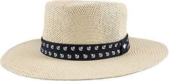 Men's Straw Fedora and Panama Hat