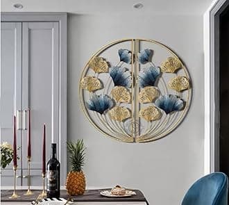 DSH CRAFTING YOUR CURIOSITY Metal Wall Art Wall Sculpture Wall Hanging Showpiece Perfect For Home, Hotel,Restaurant, living room Decoration. (09-D)