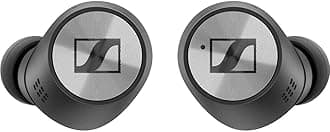 Sennheiser Consumer Audio Momentum True Wireless 2 - Bluetooth in-Ear Buds with Active Noise Cancellation, Smart Pause, Customizable Touch Control and 28-Hour Battery Life - Black (M3IETW2 Black)