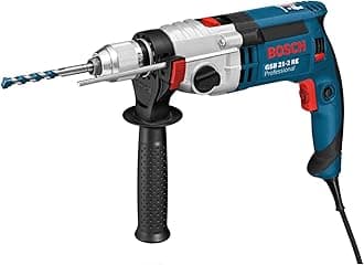 Impact Drill GSB 21-2 RE ( 110 V, Auxiliary handle, Depth stop 210 mm, Keyless chuck, Carrying Case)