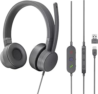 Lenovo Go Wired Headset storm grey