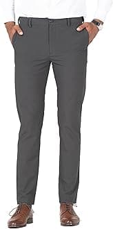 Luxury PV Lycra Stretchable Formal Pants for Men | Stylish Slim Fit Men's Wear Trousers for Office or Party | Mens Fashion Dress Trouser Pant