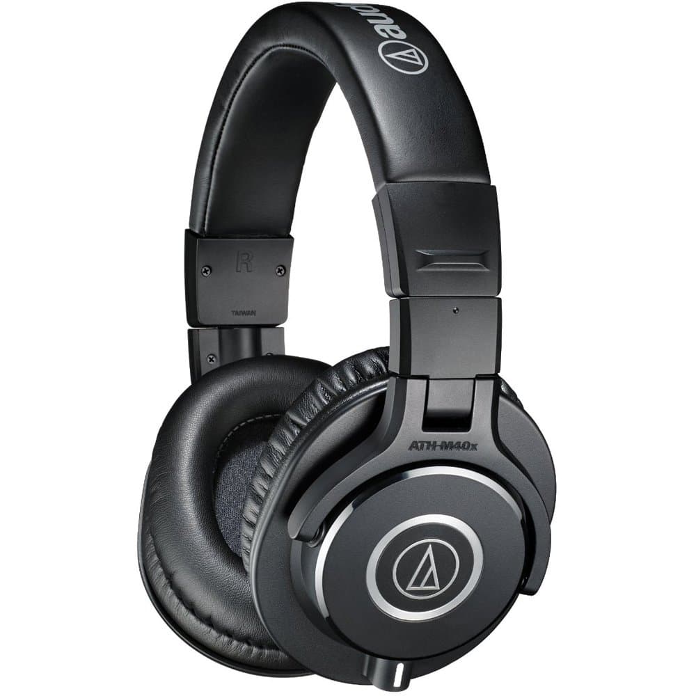 ATH-M40X Professional Studio Monitor Over-Ear Headphones (Black)