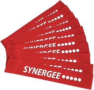 Synergee Exercise Fitness Resistance Band Mini Loop Bands that Perform Better When Working Out at Home or The Gym