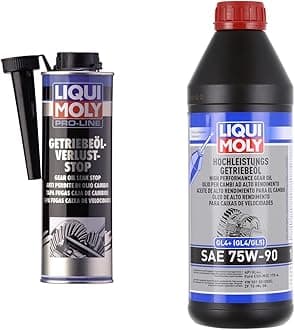 Liqui Moly Pro-Line 5199 Gear Oil Leak Stop 500 ml & 4433 High Performance Gear Oil GL4+ SAE 75 W-90