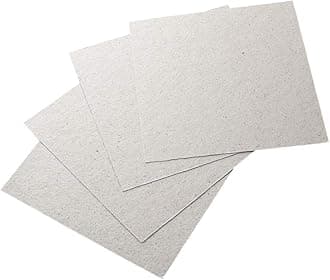 Rubik Large Microwave Waveguide Cover Plates Universal MICA Sheet for Microwave Oven Filter, Cut to Size (15x12cm) Pack of 4pcs