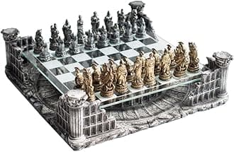 CHH Roman Gladiators 3D Chess Set Games