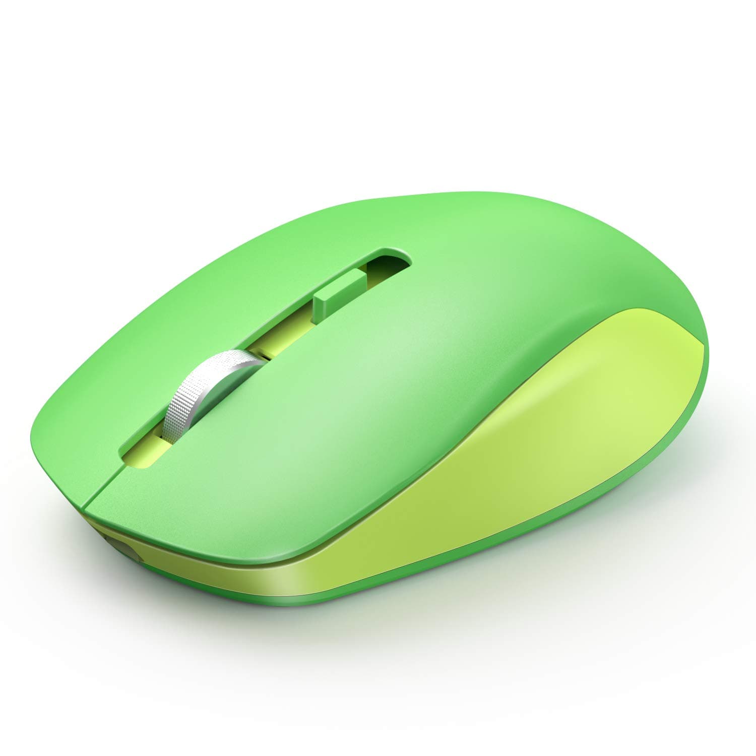 seenda Wireless Mouse, 2.4G Wireless Computer Mouse with Nano Receiver 3 Adjustable DPI Levels, Portable Mobile Optical Mice for Laptop, PC, Chromebook, Computer, Notebook (Green)