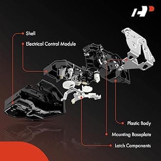 A-Premium Door Latch Lock Actuator Compatible with Kia Vehicles - For Sportage 2005-2010, Sport Utility - Front Right Passenger Side, Replace# 813211F020, 81321-1F020