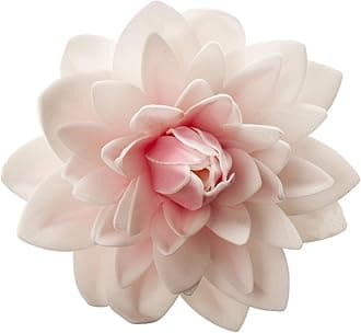 Giant Edible Flower - Dahlia Cake Decoration for Easy Homemade Cakes - Edible Flowers for Cake Decoration - Large Pink Dahlia 12,5 cm Diameter