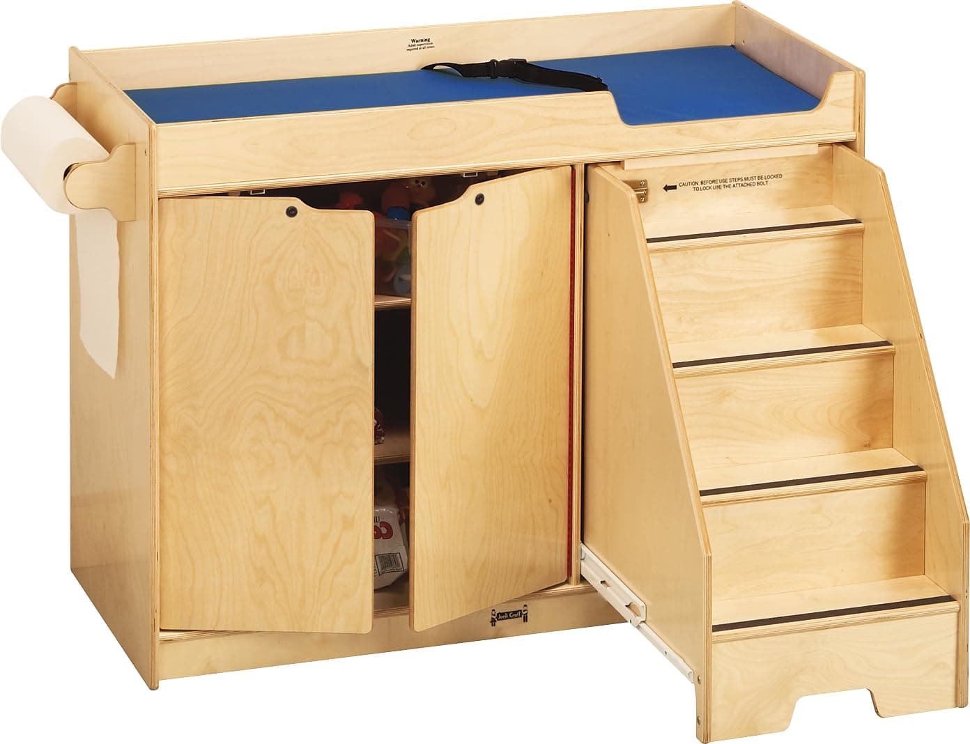 5137JC Changing Table with Stairs, Right