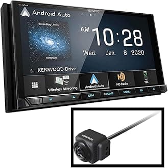 Excelon DDX9907XR 6.8" Touch Panel DVD Receiver Bluetooth HD Radio | 6.8" High Definition Monitor | Apple CarPlay Android Auto | Plus Kenwood CMOS-740HD 1280x720p High Definition Rear Camera