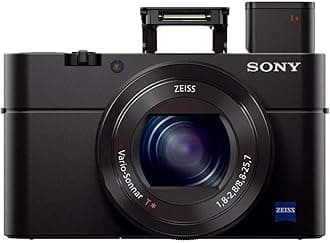 Sony Cyber-shot DSC-RX100 III Digital Still Camera with OLED Finder, Flip Screen, WiFi, and 1? Sensor (Renewed)