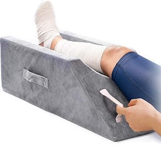 LightEase Memory Foam Post-Surgery Leg, Knee, Ankle Support and Elevation Wedge Pillow