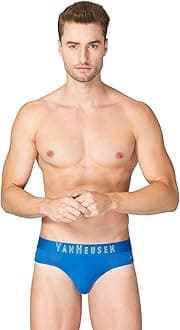 Van Heusen Men Breathable AIR Series Active Brief - Microfibre Elastane - Swift Dry, High Stretch Mesh