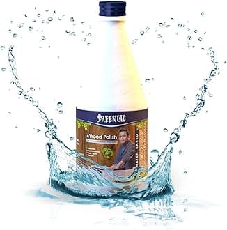 - Sheenlac Water Based Interior Wood Polish | Odorless, Non-Flammable | Quick Dry Varnish | 100% Lead-Free | High Water Resistance | Eco-Friendly Polish for all Furniture - Glossy Finish 1000ml
