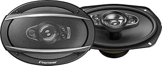 Pioneer TS-A6990F, 5-Way Car Audio Speakers, Full Range, Clear Sound Quality, Easy Installation and Enhanced Bass Response, 6” x 9” speakers