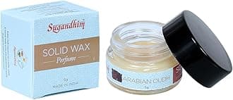 Arabian Oudh Solid Wax Perfume 5gms, Travel Pocket Friendly Long Lasting Strong Fragrance, Floral Wax Cream Perfume with Bees Blend & Natural Essence, Gift For Men & Women lasts upto 7 hours