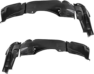 TRQ Inner Fender Liner Set Compatible with 1995-1998 Eagle Talon 1995-1997 Mitsubishi Eclipse MI1250102 MI1251102