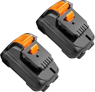 [2-Pack] 12V 4.0Ah High-Output Battery for Dewalt 12V Max (12-Volt) Tools Li-ion Battery DCB120 DCB121 DCB127 DCB122 DCB123 DCB124 DCB127-2