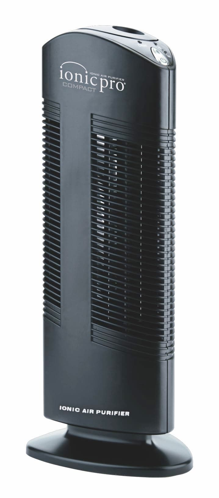 Ionic Pro Compact (CA200) Air Purifier Tower, Never Replace Filters, Quiet Negative Ion Technology, Cleans Rooms Up to 300 sq. ft