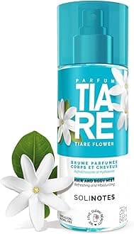 Tiaré Body Mist by SOLINOTES | Refreshing And Hydrating Womens Fragrances - Alcohol-Free | Body Spray for Women and Hair | 8.45 fl.oz