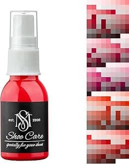 Suede and Nubuck Red Color Renovator Spray - Nubuck Suede Care - Create Individual Color Matching by MAVI STEP