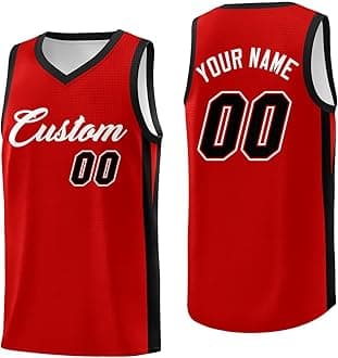 Personalized Your Own Basketball Jersey Sports Shirt Printed Custom Team Name Number Logo for Men Youth