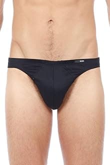 HOM Men Comfort Micro Briefs Mens Briefs Underwear Slip Premium Cotton - Navy