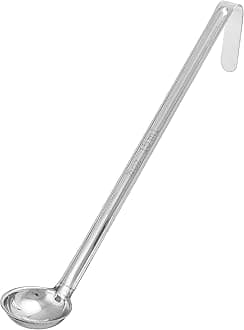 Winco LDI-12 One Piece Ladle, Stainless Steel, Stainless