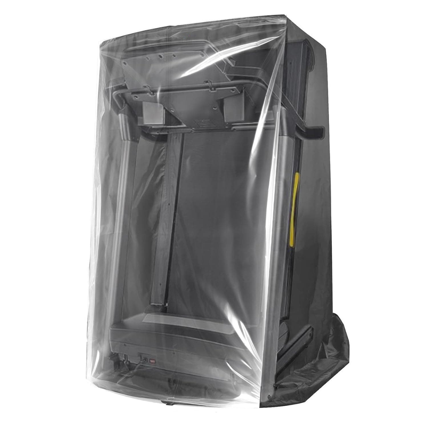 Let's Play® Treadmill Cover, Running Machine Protective Folding Cover, Dustproof Waterproof Cover for Treadmill, Foldable Cover for Indoor Treadmill (Black)