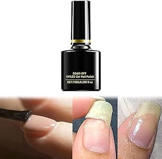 Instant Nail Repair Protect Gel, Mottled Nail Repair Gel, Split Nail Repair, Quickly Nail Repair Adding Nice Shine, Instant Repair, Durable protection (Base Coat)
