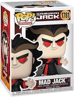 Funko Pop! Animation: Samurai Jack – Mad Jack - Collectable Vinyl Figure - Gift Idea - Official Merchandise - Toys for Kids & Adults - TV Fans - Model Figure for Collectors and Display