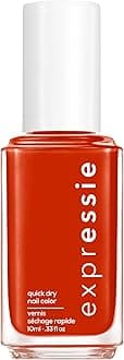 expressie, Quick-Dry Nail Polish, 8-Free Vegan, Bright Red, Bold And Be Bold, 0.33 fl oz
