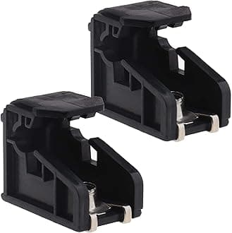 2Pcs Headlight Mounting Clip, Compatible with Volkswagen Polo 2009-2018 Plastic Bracket 6R0941511 -Black