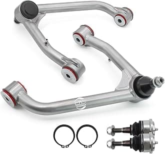 2-4" Lift Front Upper Control Arms w/Ball Joints for 2014-2018 Chevy Silverado GMC Sierra 1500，2007-2020 Cadillac Escalade ESV, Chevy Suburban 1500 and Tahoe, Yukon, XL, 2007-2013 Chevy Avalanche