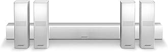 Bose Lifestyle 650 Home Entertainment System, Works with Alexa, White