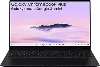 Samsung Galaxy Chromebook Plus Gemini AI Laptop, i3 Processor, Built in Gemini Quick Insert Key, 8GB Memory RAM 256GB Storage, Neptune Blue